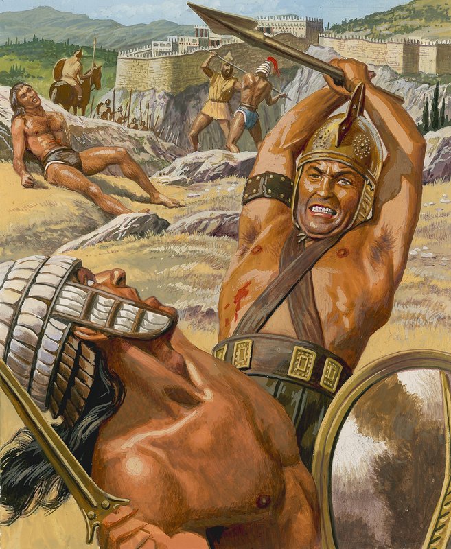 Doriáni (kvaš na papíře) od Roger Payne
