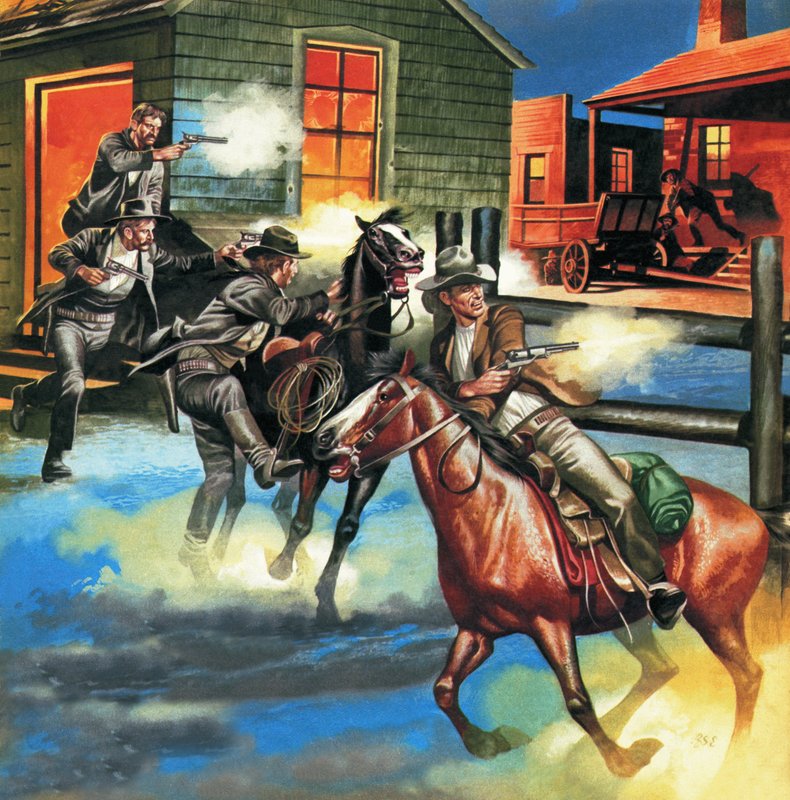 Billy the Kid - nechvalně proslulý pistolník od Ron Embleton