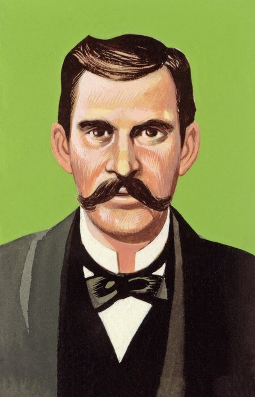 Doc Holliday (kvaš na papíře) od Ron Embleton