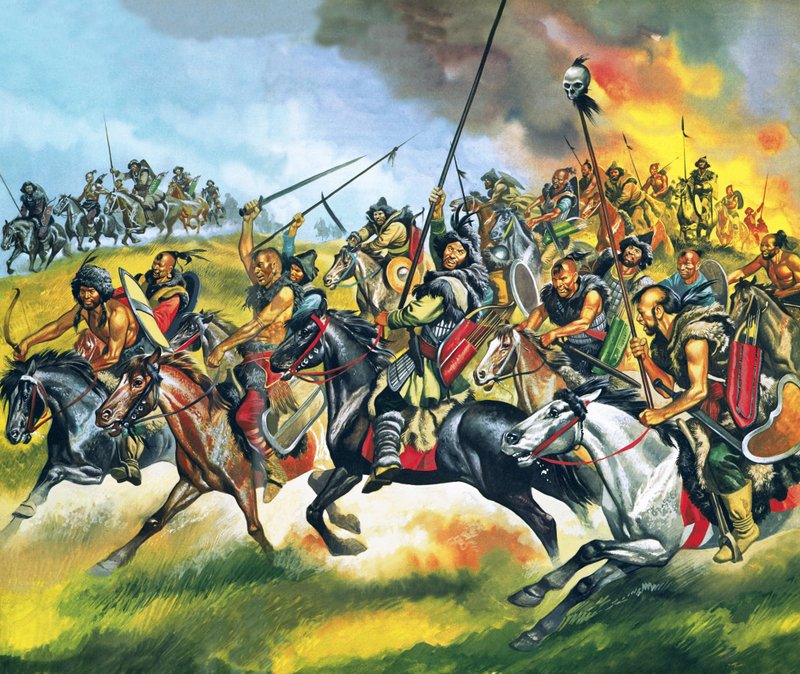 Hordy Hunů od Ron Embleton