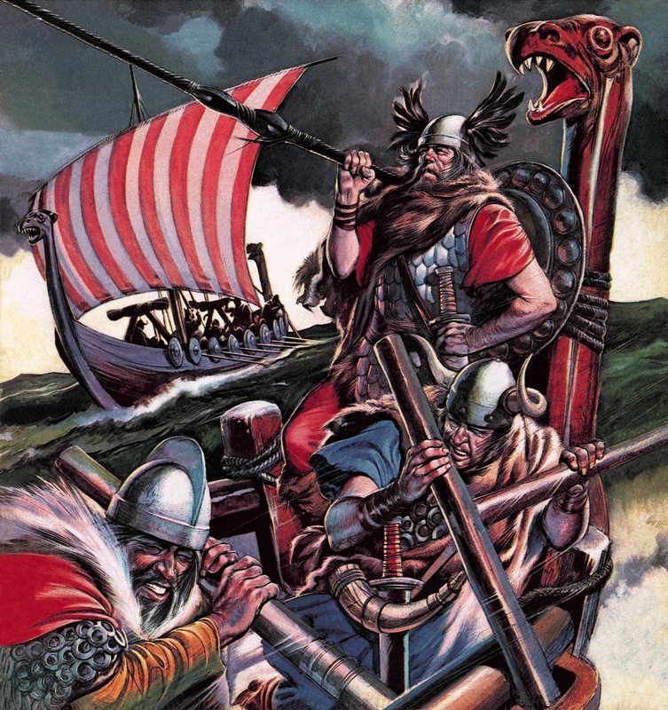 Leif Ericsson, Viking, který založil Ameriku od Ron Embleton