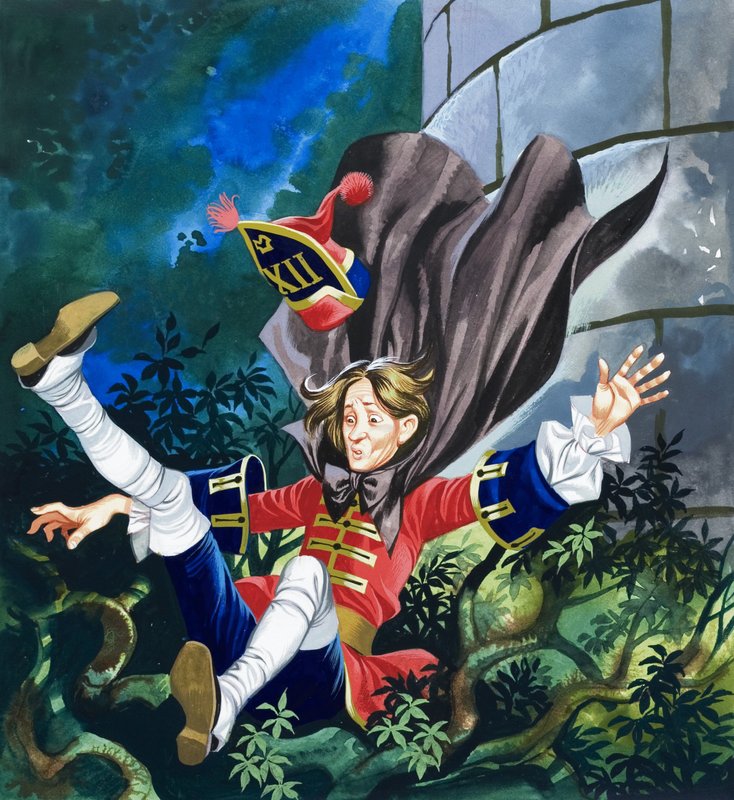 Tři vojáci od Ron Embleton