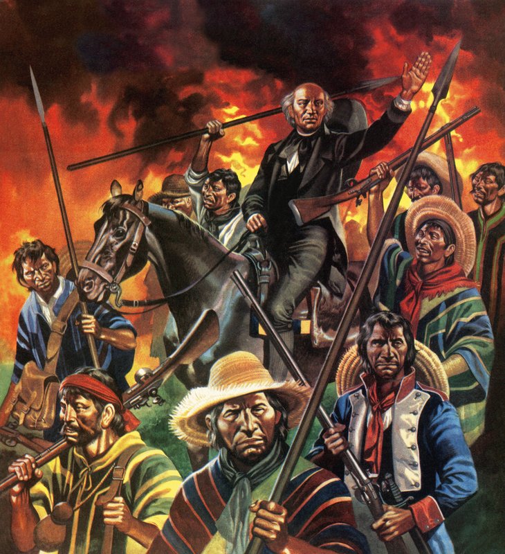 Nedokončená revoluce. Otec Hidalgo a mexická revoluce od Ron Embleton