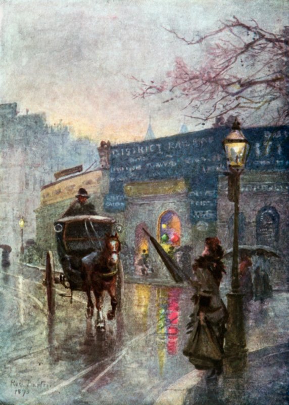 Nádraží South Kensington od Rose Maynard Barton