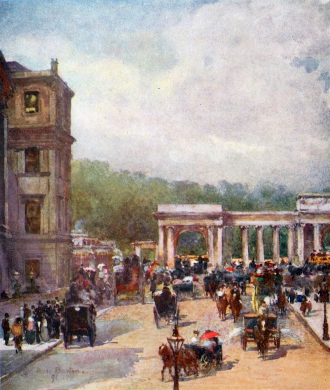 The Crossing, Hyde Park Corner od Rose Maynard Barton