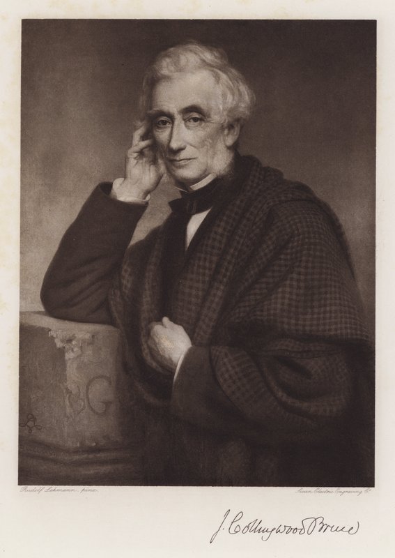 John Collingwood Bruce (litho) od Rudolf Lehmann