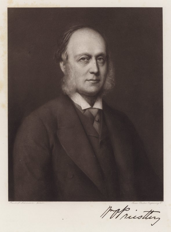 Sir William Priestley (litho) od Rudolf Lehmann