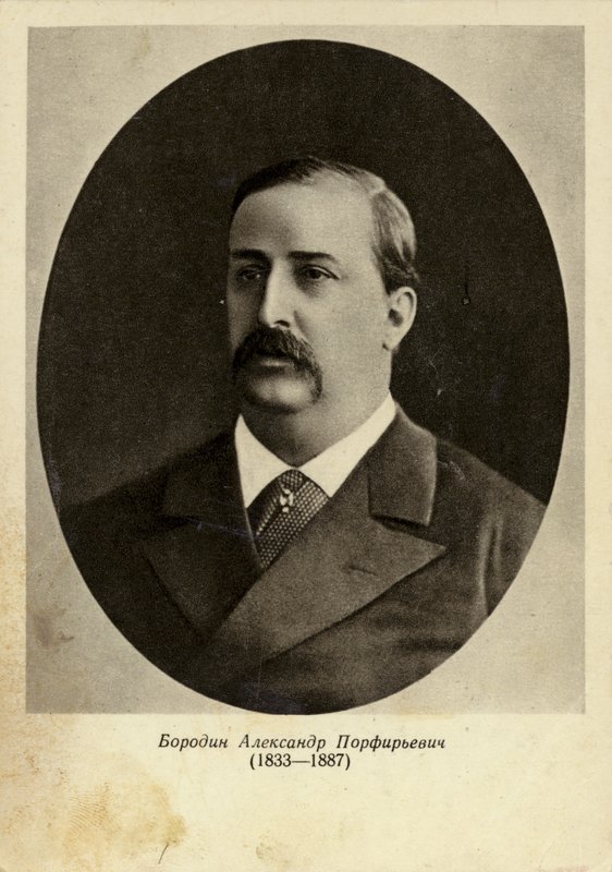 Alexander Porfiryevich Borodin , ruský skladatel (1833-1887) od Russian Photographer