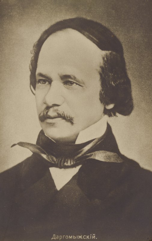 Alexandr Sergejevič Dargomizhsky, ruský hudební skladatel (1813-1869) od Russian Photographer