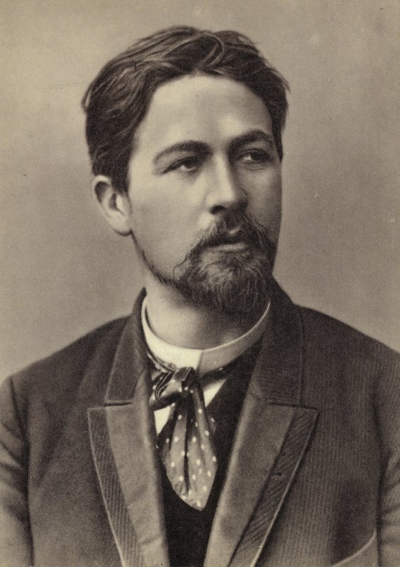 Anton Čechov (1860-1904), ruský dramatik a povídkář, 1893 od Russian Photographer