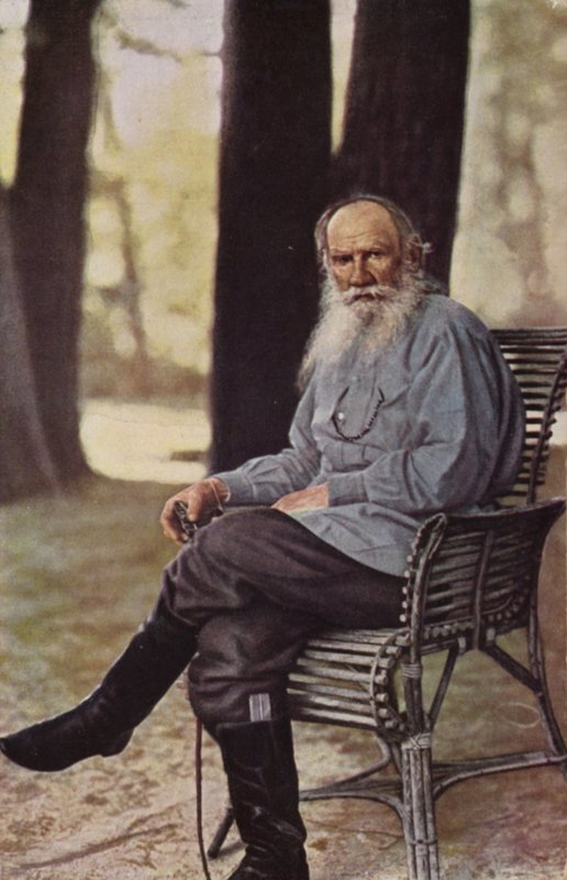 Lev Tolstoj (1828-1910), ruský romanopisec, povídkář a dramatik od Russian Photographer