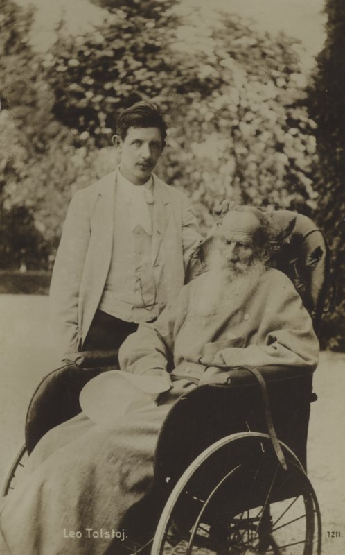 Lev Tolstoj, ruský romanopisec od Russian Photographer