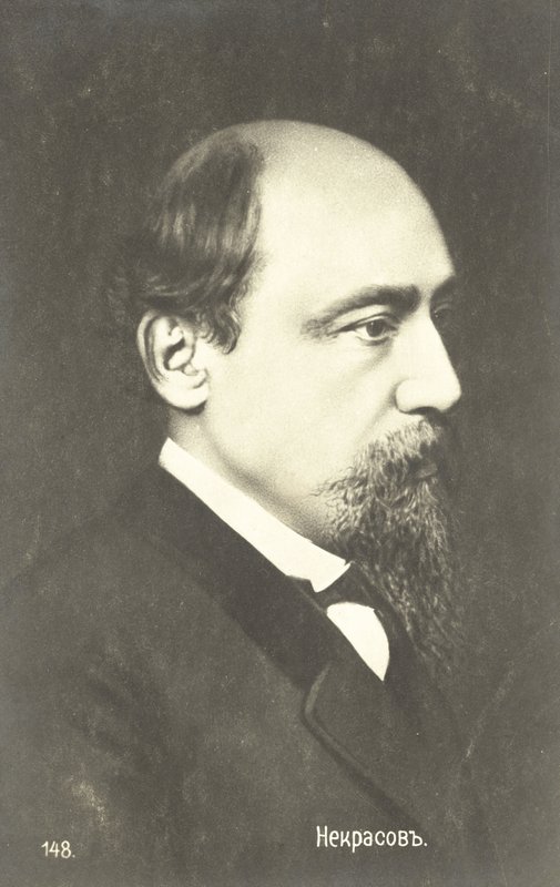 Nikolay Nekrasov, ruský básník (čb foto) od Russian Photographer