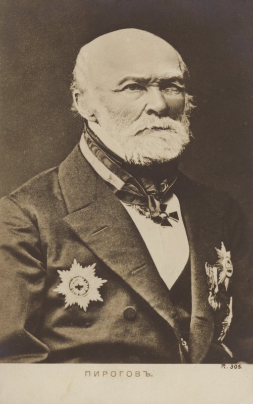 Nikolay Pirogov (1810-1881), ruský lékař, vědec, chirurg a anatom od Russian Photographer
