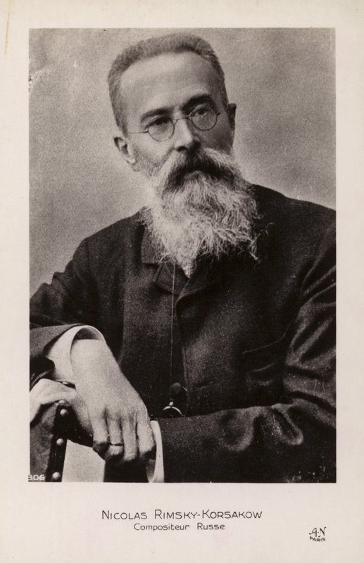 Nikolaj Rimskij-Korsakov , ruský skladatel od Russian Photographer
