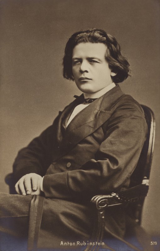 Portrét Antona Rubinsteina od Russian Photographer