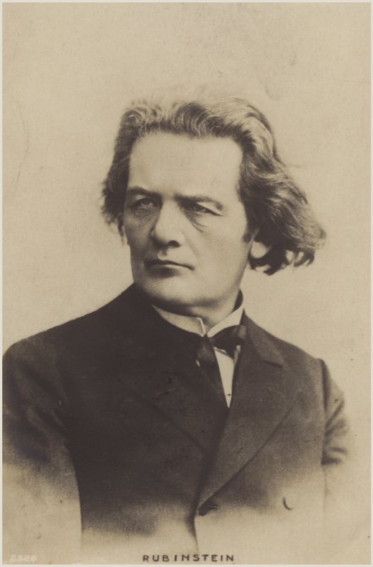 Portrét Antona Rubinsteina od Russian Photographer