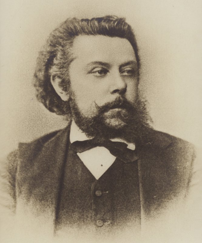 Portrét Modesta Musorgského od Russian Photographer