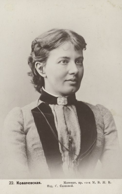 Sofia Kovalevskaya, ruský matematik od Russian Photographer