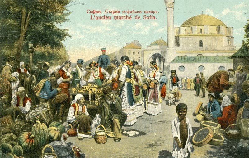 The Old Market, Sofia (barevné foto) od Russian Photographer