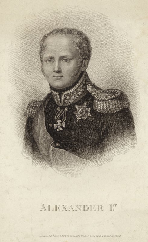 Alexandr 1. - ruský císař (1777-1825) od Russian School