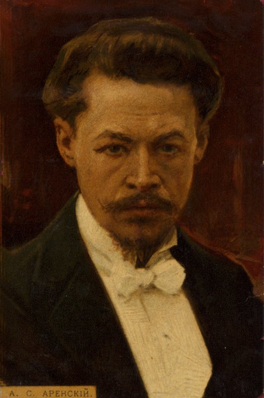 Anton Arensky , ruský skladatel, pianista a profesor hudby (1861-1906) od Russian School