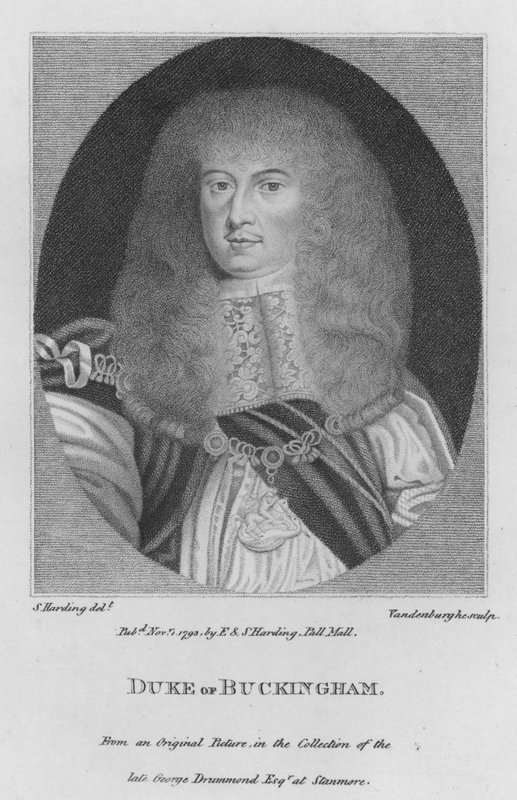 Vévoda z Buckinghamu (rytina) od S. (after) Harding