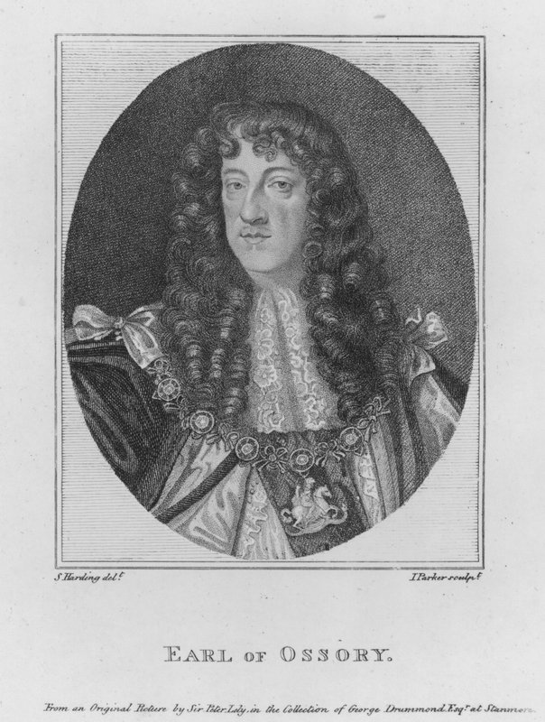 Earl of Ossory (rytina) od S. (after) Harding