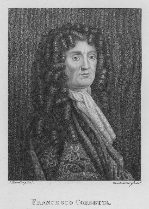 Francesco Corbetta (rytina) od S. (after) Harding