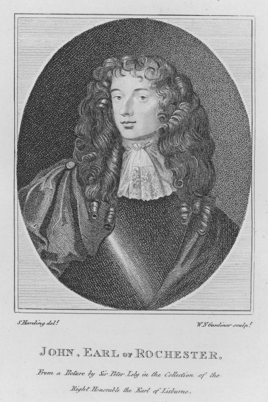 John, hrabě z Rochesteru (rytina) od S. (after) Harding