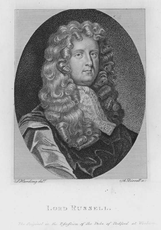 Lord Russell (rytina) od S. (after) Harding
