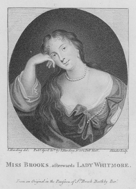 Slečna Brooksová, poté Lady Whitmore (rytina) od S. (after) Harding