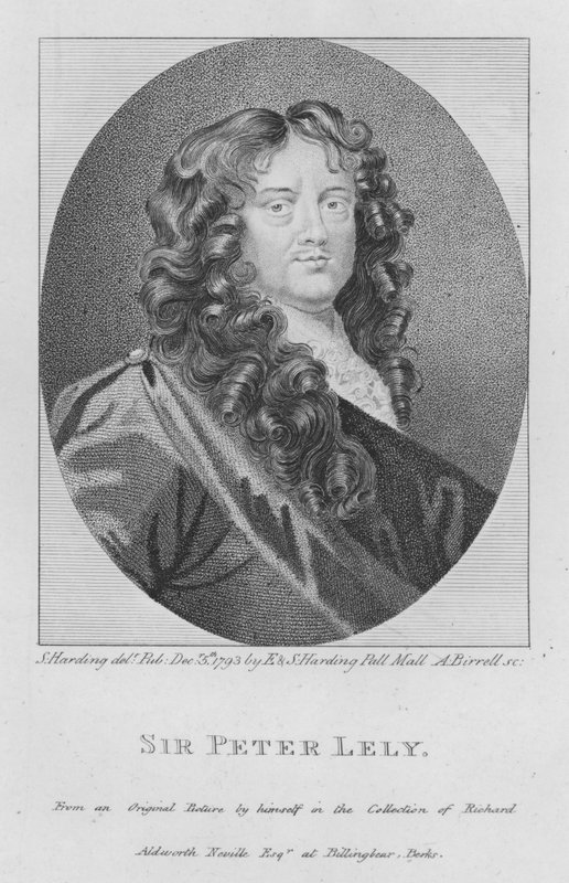 Sir Peter Lely (rytina) od S. (after) Harding