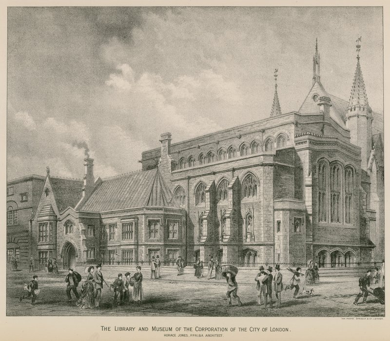 Knihovna a muzeum Corporation of the City of London; Radnice od S. Rosenthal