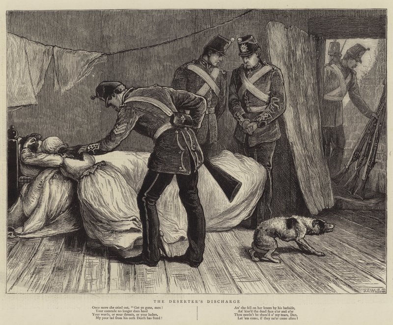 Dezertérův výboj od Samuel Edmund Waller