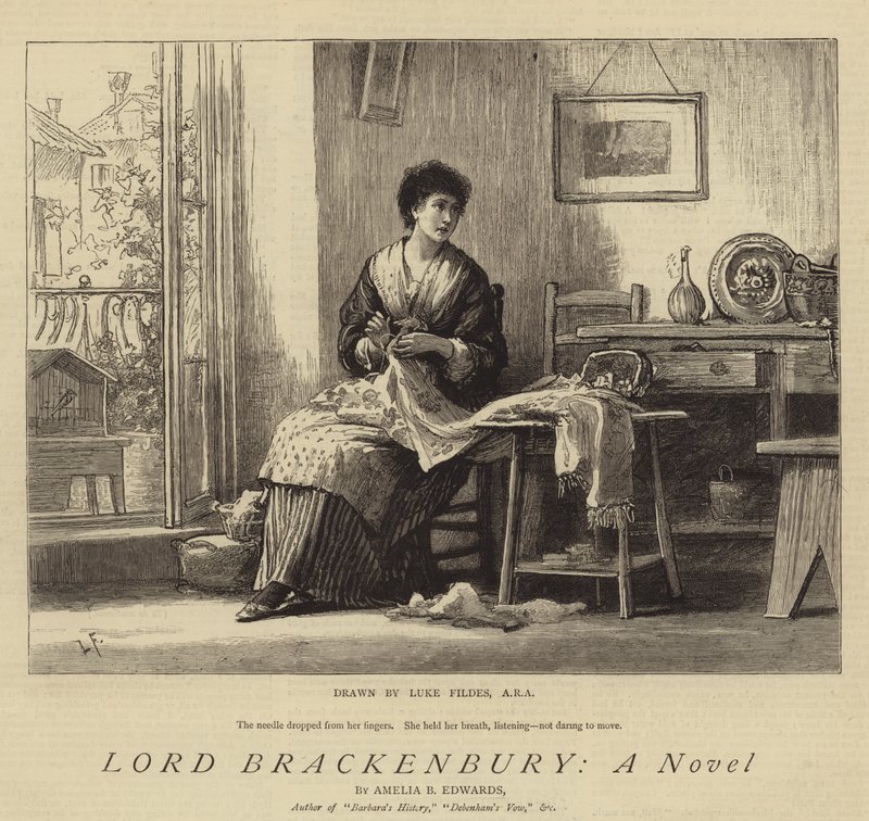 Lord Brackenbury, román od Samuel Luke Fildes