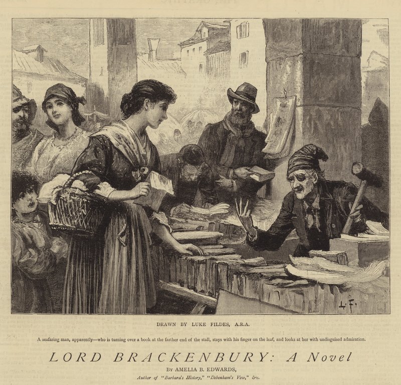 Lord Brackenbury, román od Samuel Luke Fildes