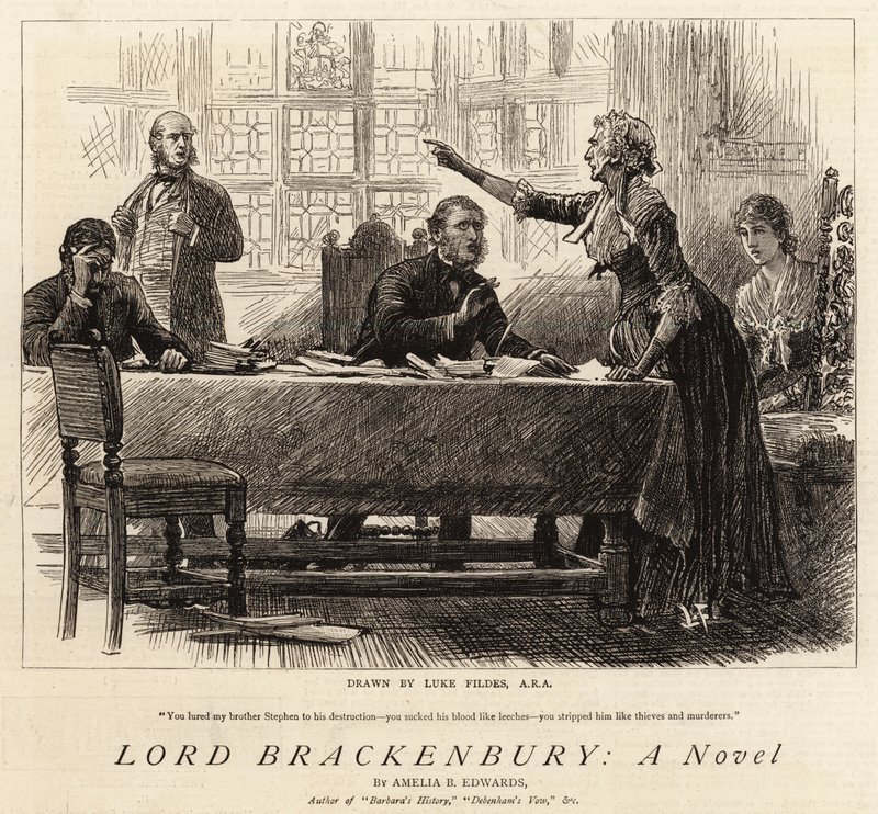 Lord Brackenbury, román od Samuel Luke Fildes