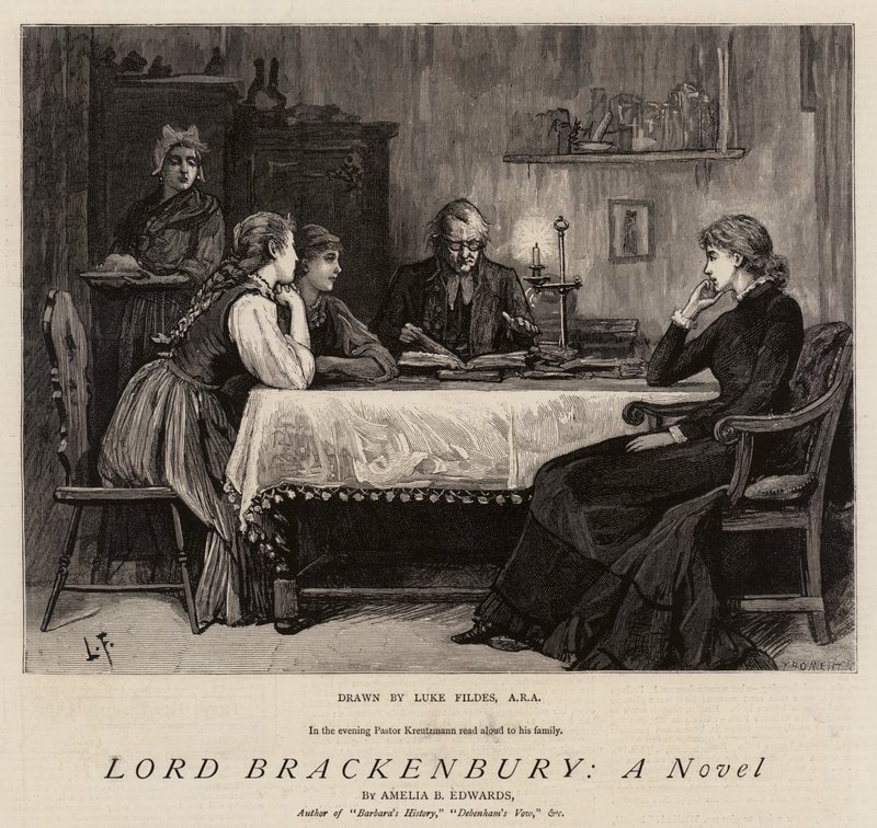 Lord Brackenbury, román od Samuel Luke Fildes