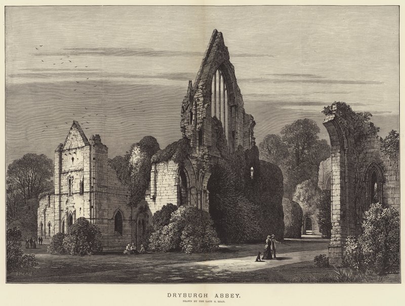 Dryburgh Abbey od Samuel Read