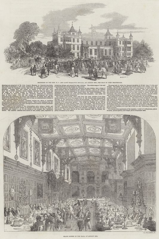 Slavnosti v Audley End od Samuel Read