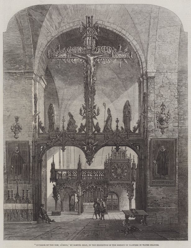 Interiér Dom, Lubeck od Samuel Read