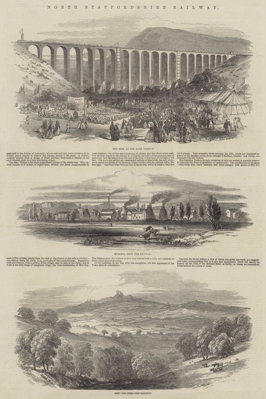 Severní Staffordshire Railway od Samuel Read