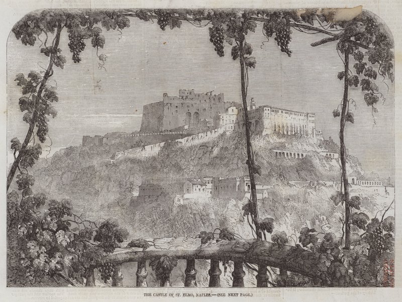 Hrad St Elmo, Neapol od Samuel Read
