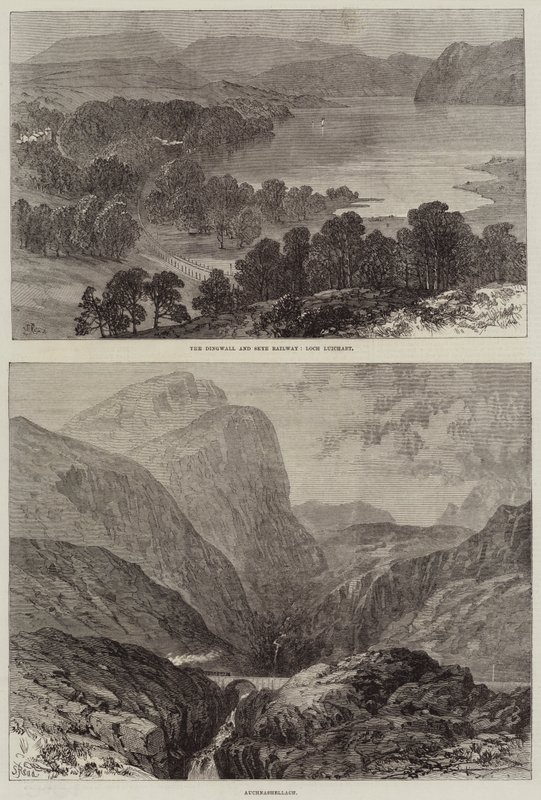 Dingwall a Skye Railway od Samuel Read