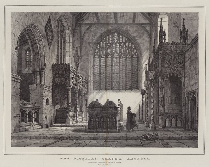 Fitzalanská kaple, Arundel od Samuel Read