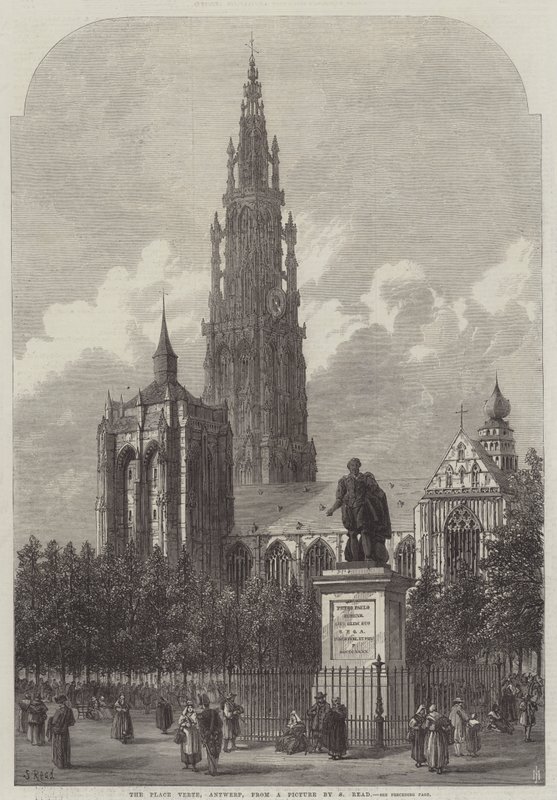 Place Verte, Antverpy od Samuel Read