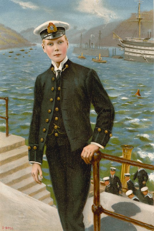 Edward, princ z Walesu, budoucí král Edward VIII (barevné lito) od Samuel (after) Begg