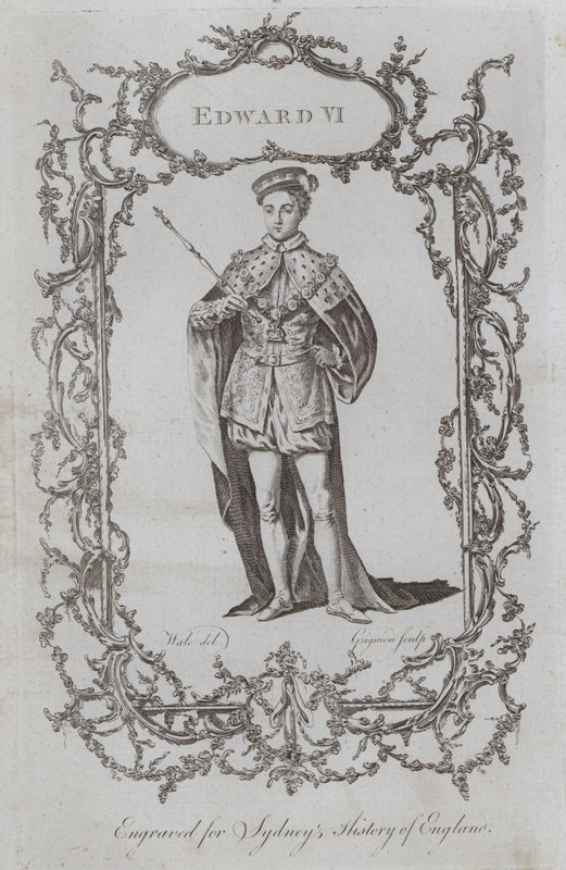 Edward VI (rytina) od Samuel (after) Wale