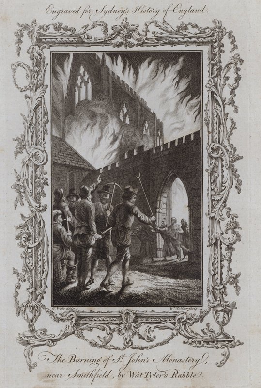 Burning of St John